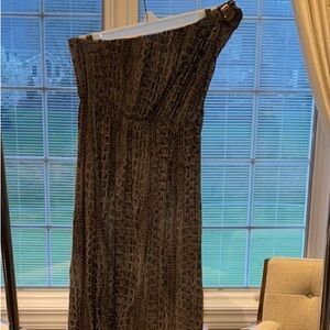 Trendy one shoulder dress